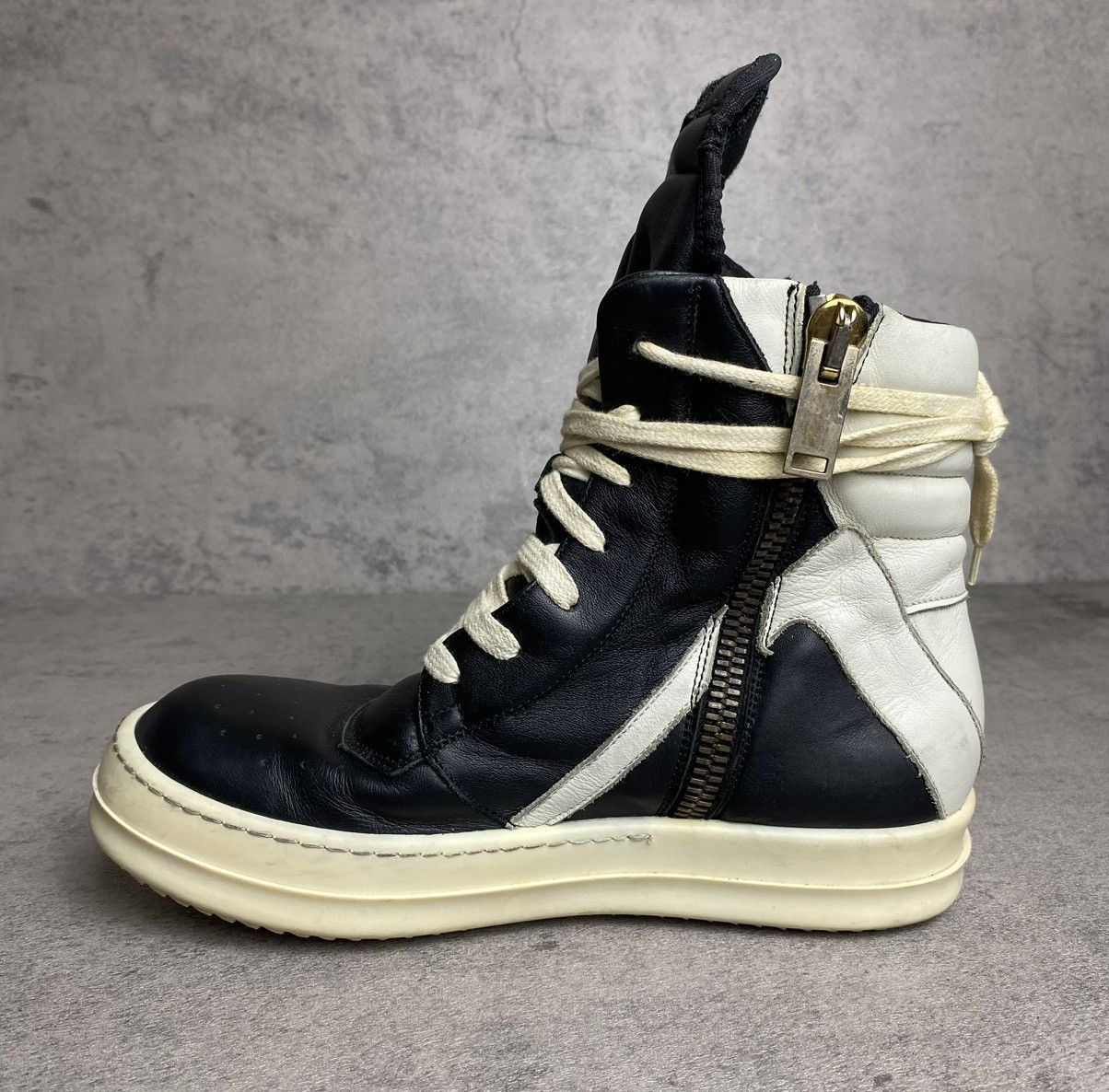 Rick Owens RICK OWENS - GEOBASKET HIGH- SAMPLE PAIR Size US 6 / IT 36 - 6 Thumbnail