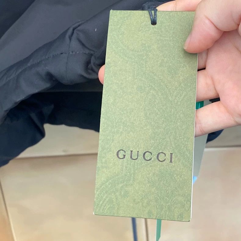 Gucci Gucci Ss24's latest black letter logo windbreaker jacket 25 Size US XS / EU 42 / 0 - 6 Thumbnail