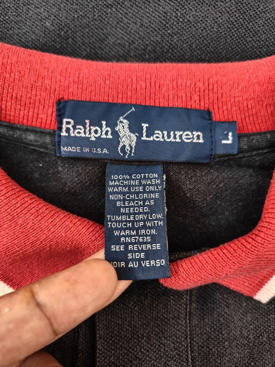 Polo Ralph Lauren Vintage Ralph Lauren Faded Polo Made in USA Size US L / EU 52-54 / 3 - 4 Thumbnail