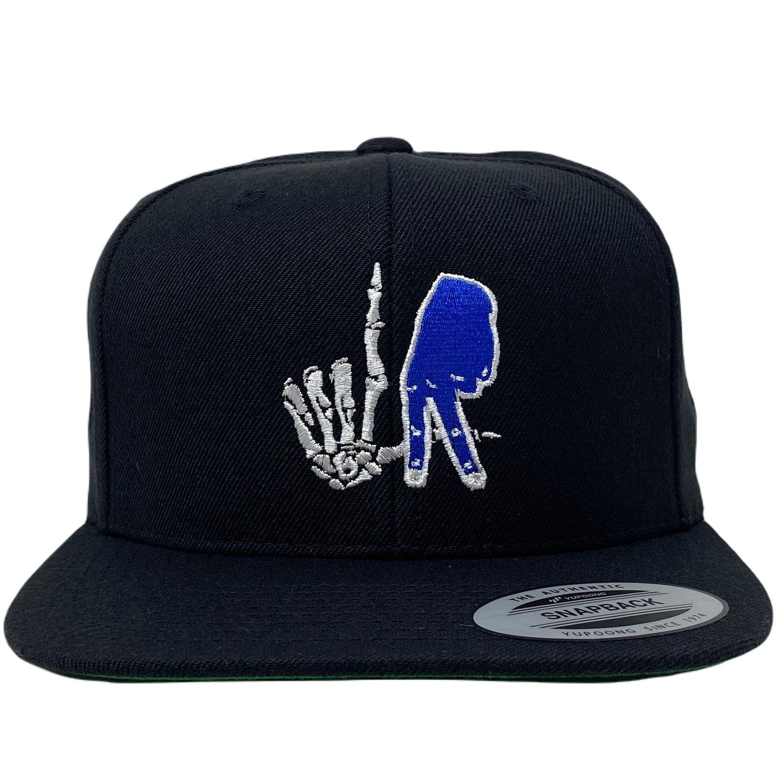 Other Los Angeles Bone Blue Hand Snapback Hat Size ONE SIZE - 3 Thumbnail