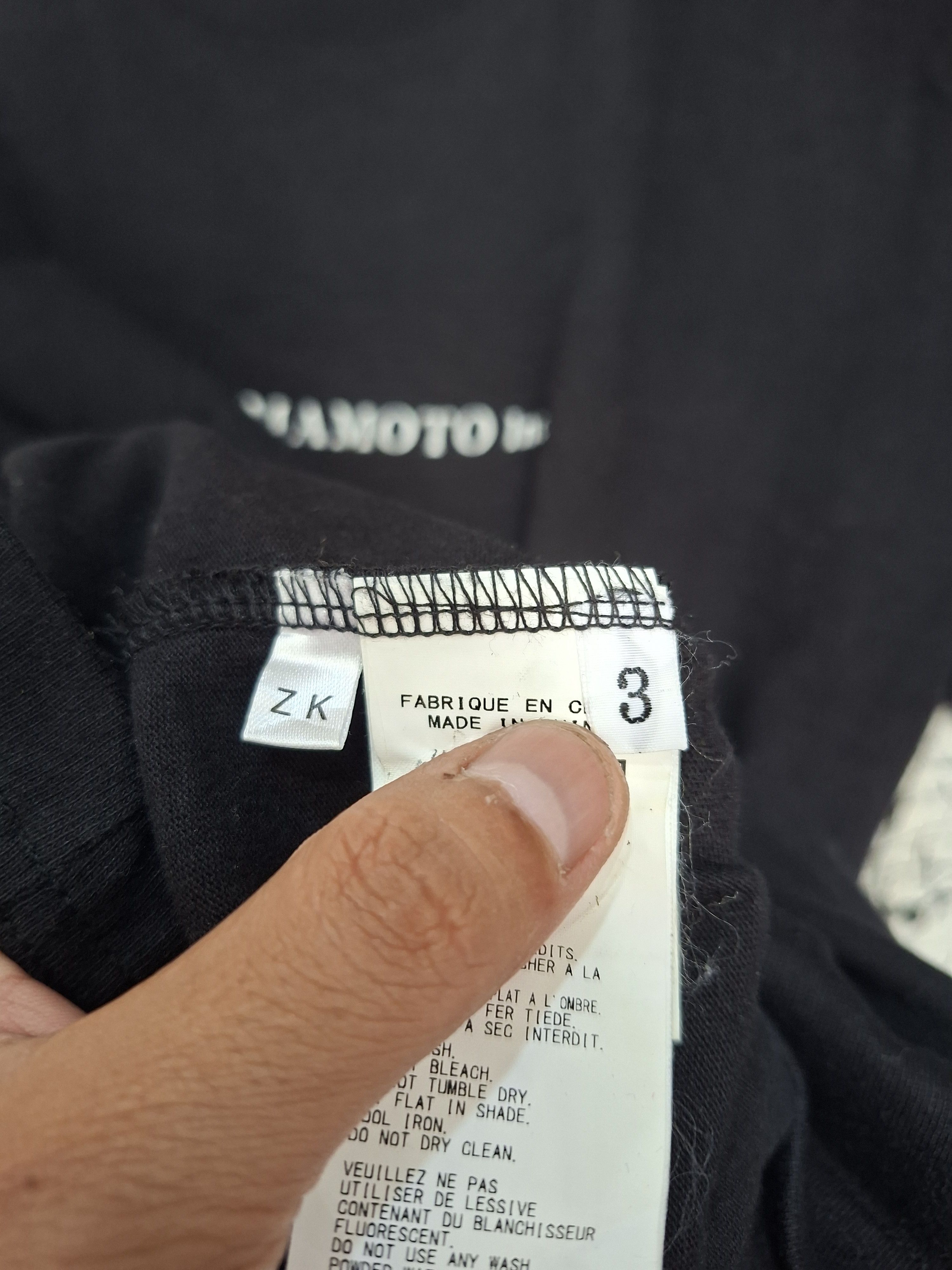 New Era × Yohji Yamamoto YOHJI YAMAMOTO X NEW ERA SS 2020 ANNIVERSARY 100TH T-SHIRT Size US M / EU 48-50 / 2 - 9 Thumbnail