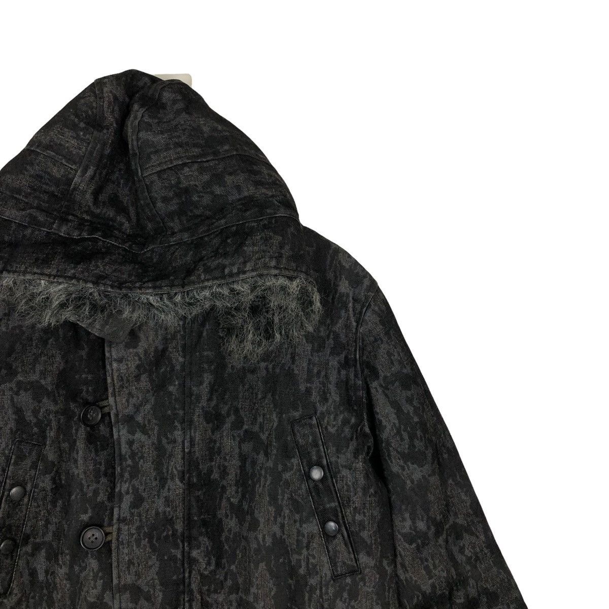 In The Attic 💥90’s Rare Over Size Jacket In The Attic Mink Fur Hoodie Size US M / EU 48-50 / 2 - 9 Thumbnail