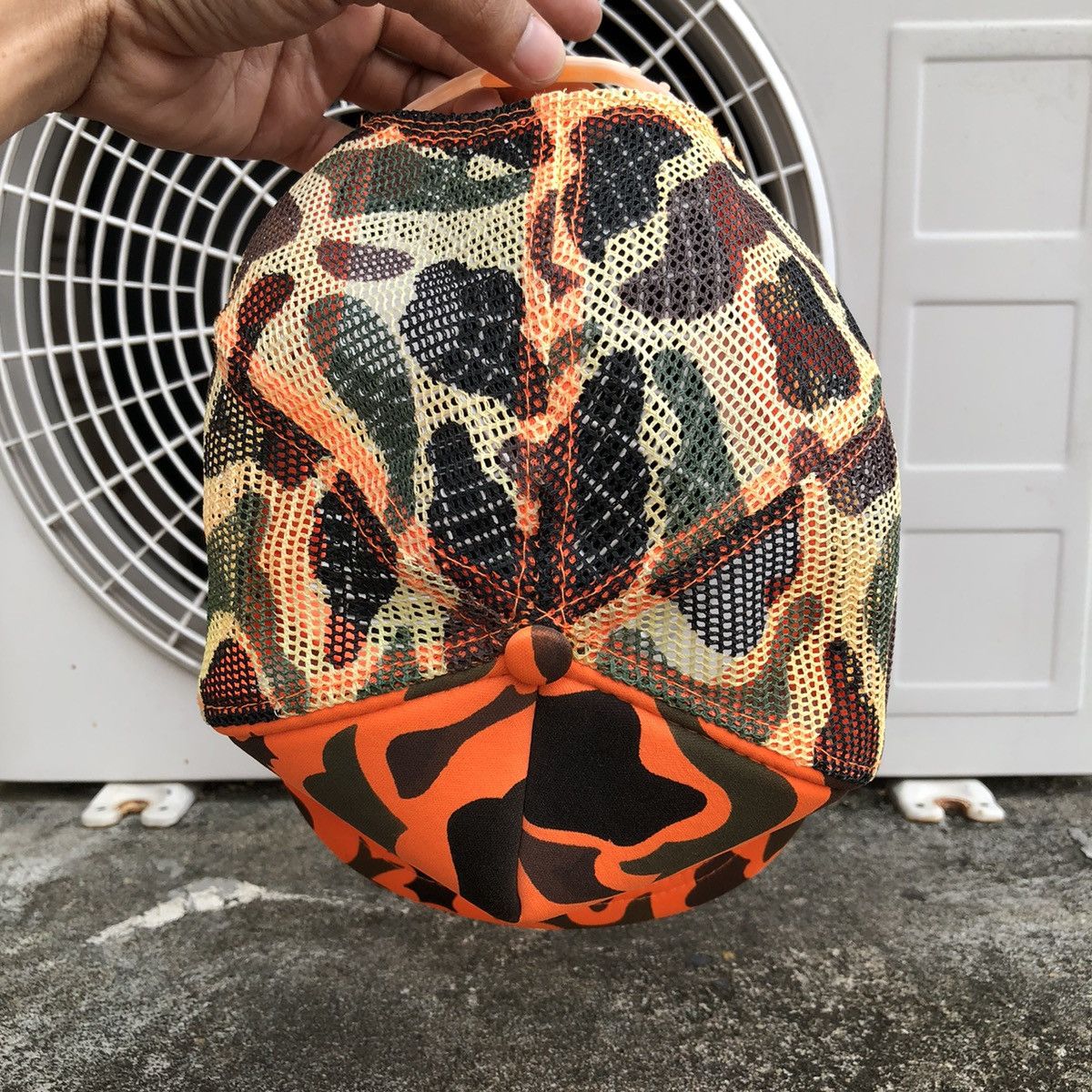 Vintage Vintage Trucker San Sun Double Camo Military Sportsman’s Size ONE SIZE - 13 Thumbnail