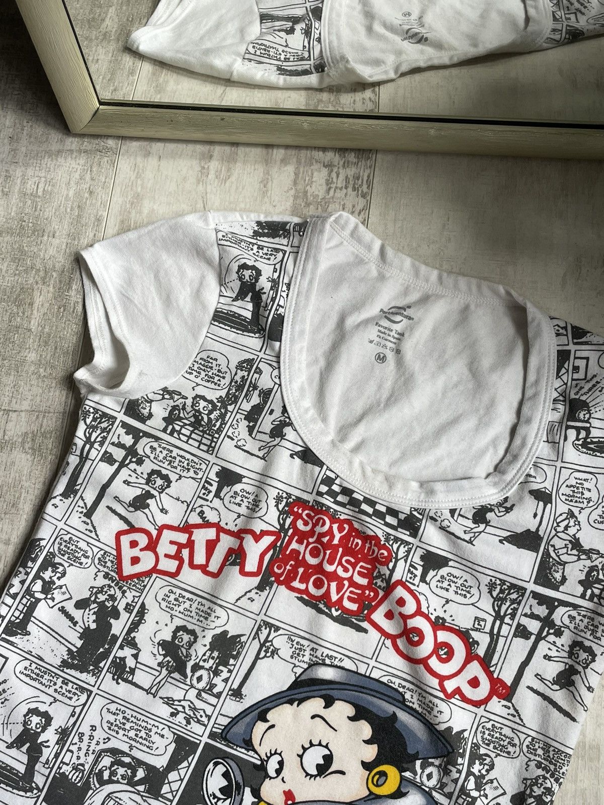 Cartoon Network × Vintage Vintage Betty Boop “Spy in the House of Love” T-Shirt RARE Size M / US 6-8 / IT 42-44 - 6 Thumbnail