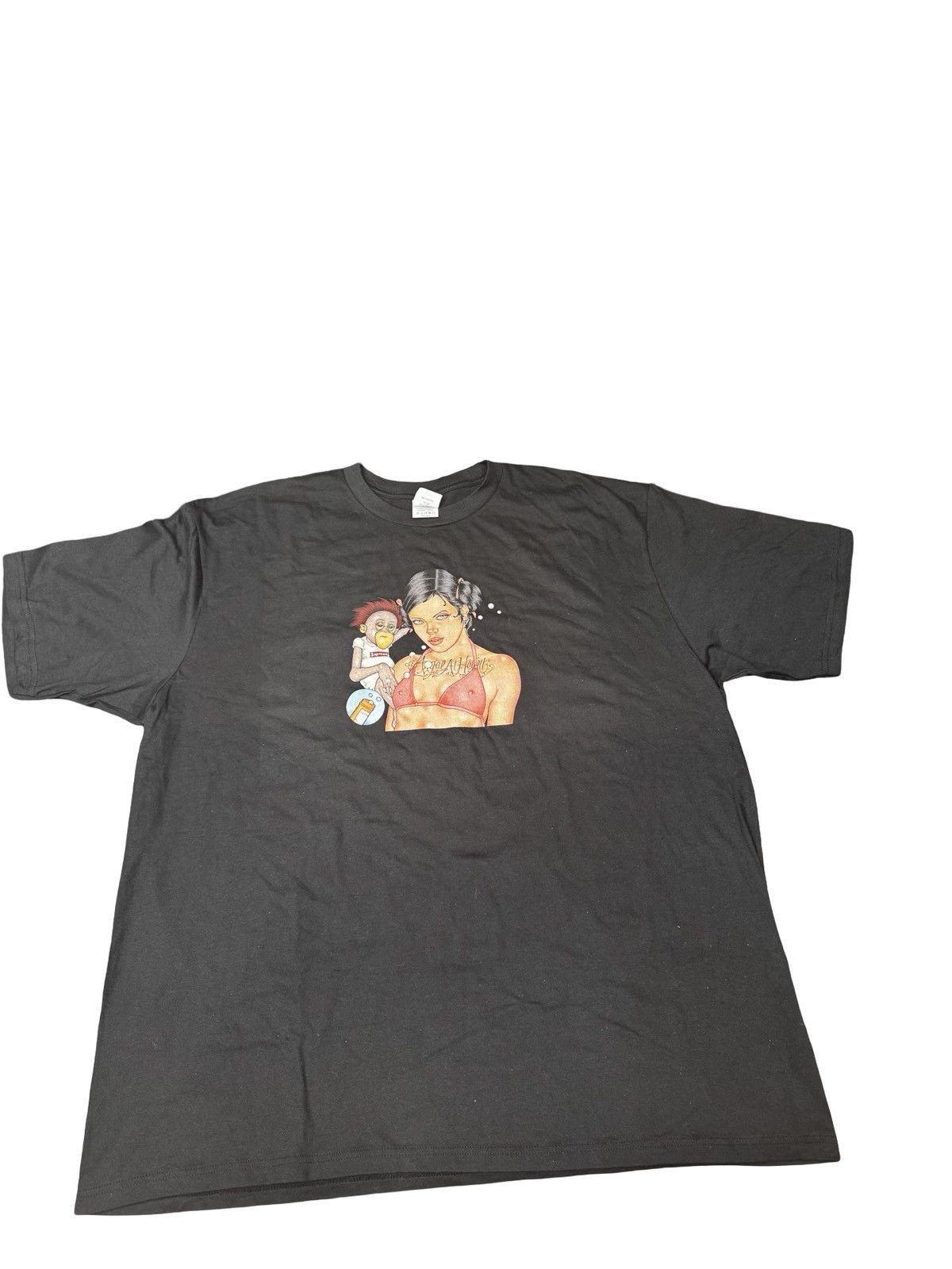 Supreme Supreme Angel Tee Black Size XXL Brand New Rare Drop Size US XXL / EU 58 / 5 - 3 Thumbnail