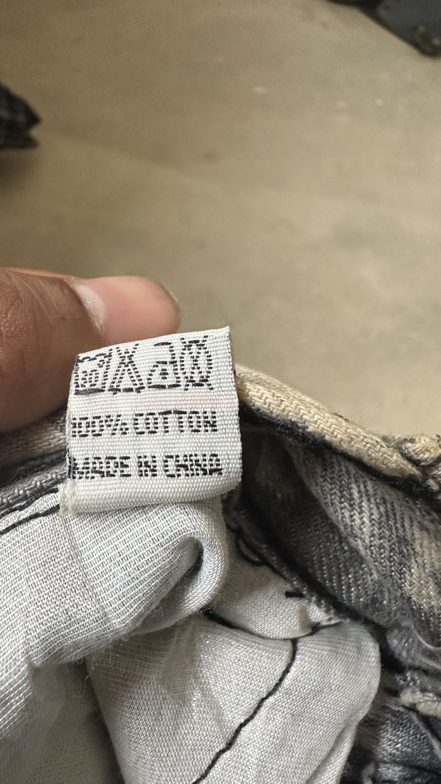 Japanese Brand ACID WASH DENIM PANT Size US 30 / EU 46 - 8 Thumbnail