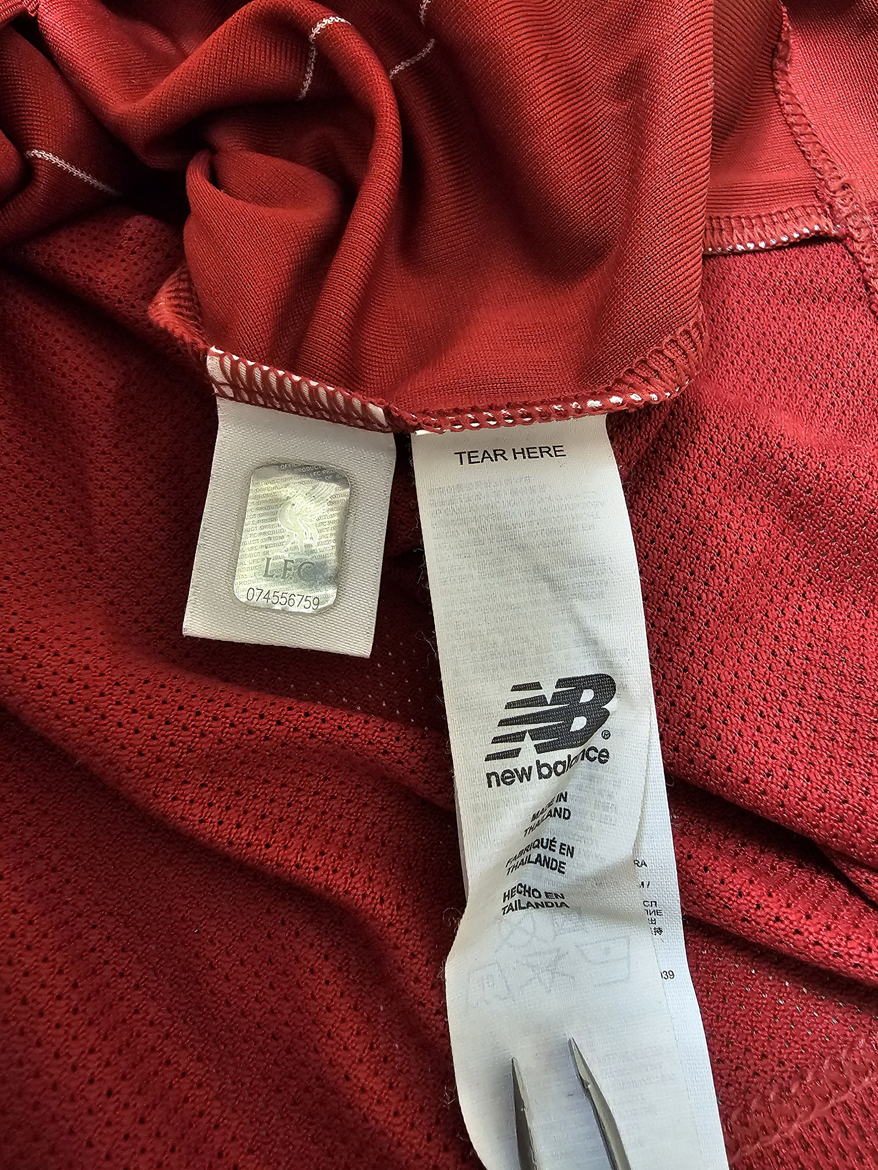 New Balance LIVERPOOL 2019 2020 MANE HOME FOOTBALL SHIRT SOCCER JERSEY Size US M / EU 48-50 / 2 - 8 Thumbnail