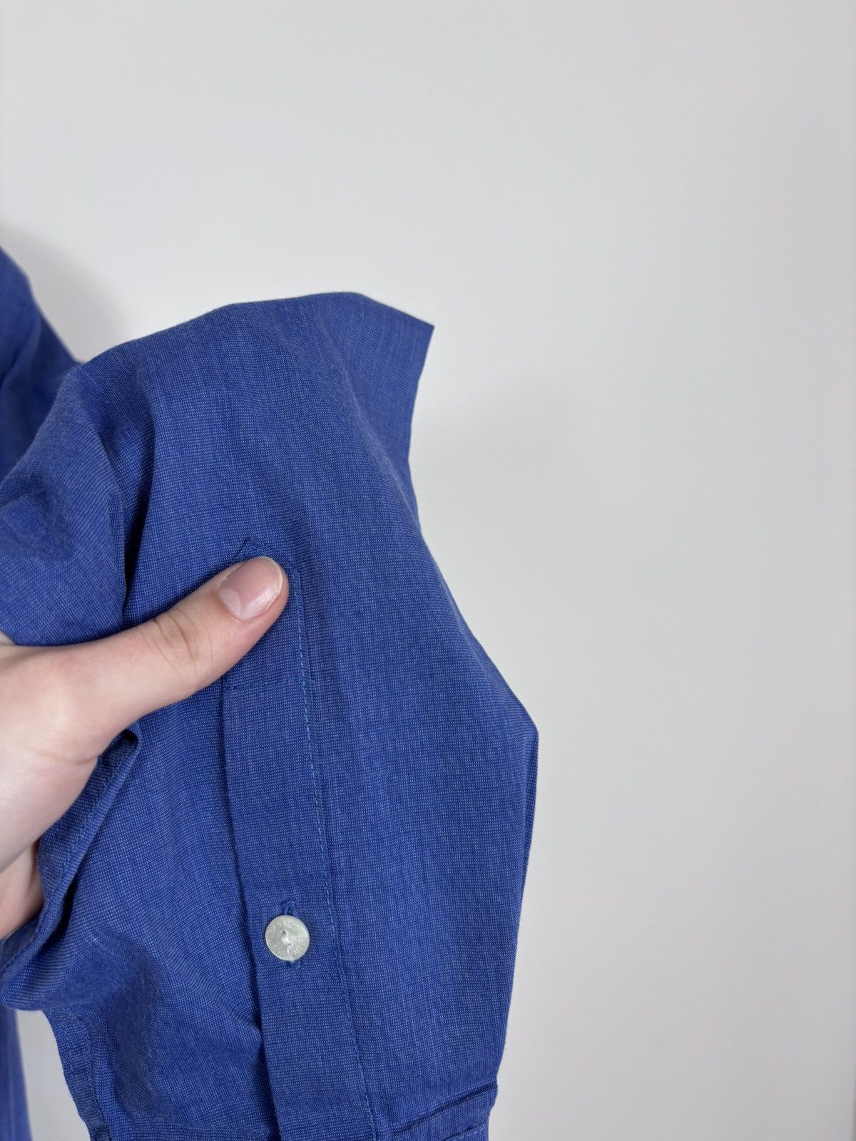 Versace Jeans Couture Vintage Versace Jeans Couture Men’s Blue Long Sleeve Shirt Size US M / EU 48-50 / 2 - 24 Thumbnail