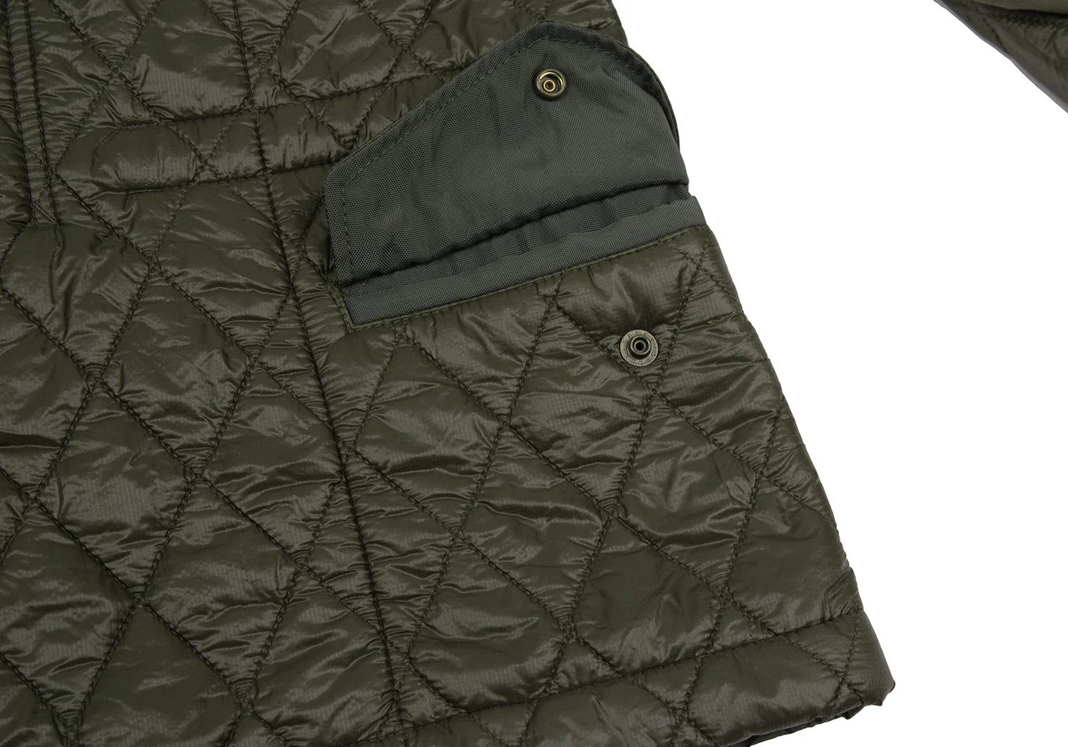 Junya Watanabe × The North Face Quilted Jacket in Khaki, Size XS Size US XS / EU 42 / 0 - 10 Thumbnail