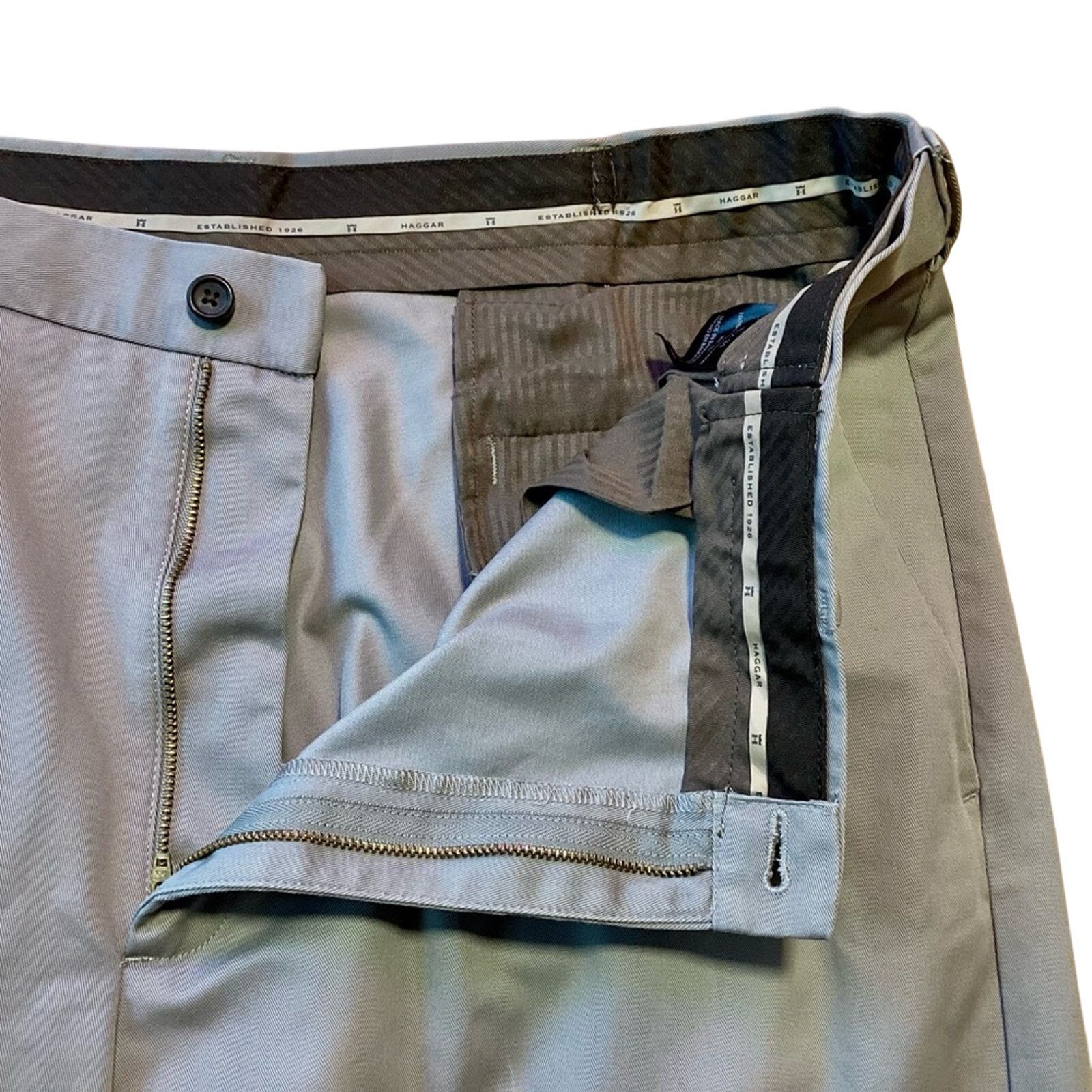 Haggar HAGGAR WEEKEND CHINO PANTS, 38x31 Size US 38 / EU 54 - 4 Thumbnail