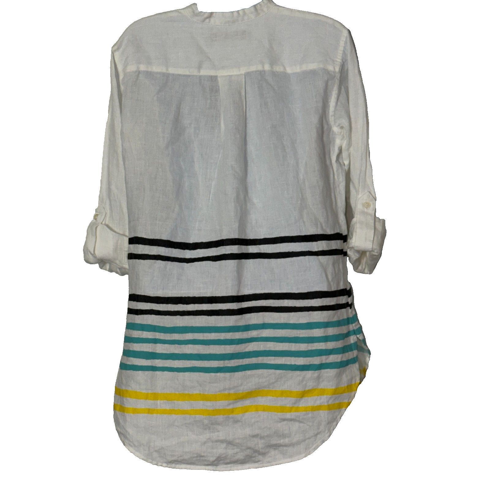 Lauren Ralph Lauren Lauren Ralph Lauren Tunic Womens XS White NWT 100% Linen Size XS / US 0-2 / IT 36-38 - 2 Thumbnail