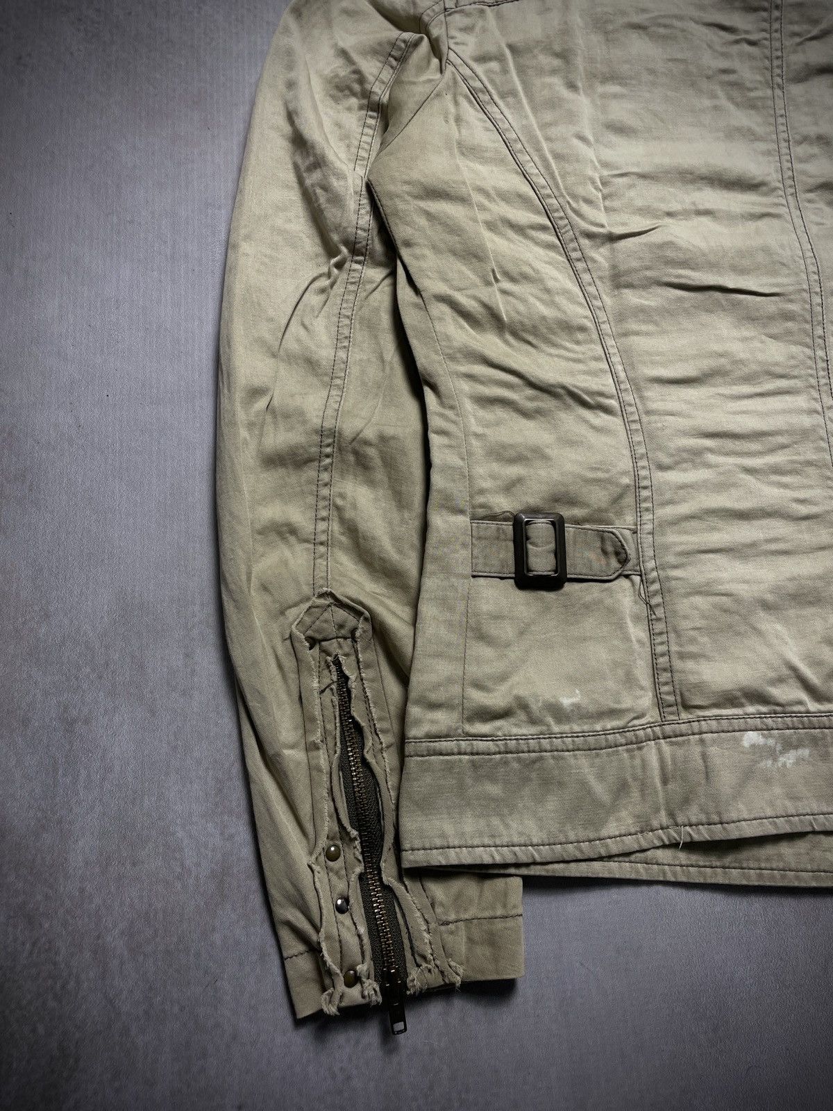 14th Addiction 2000’s Michel Klein Homme - Apocalypse Style Bikers Jacket Size US M / EU 48-50 / 2 - 16 Thumbnail