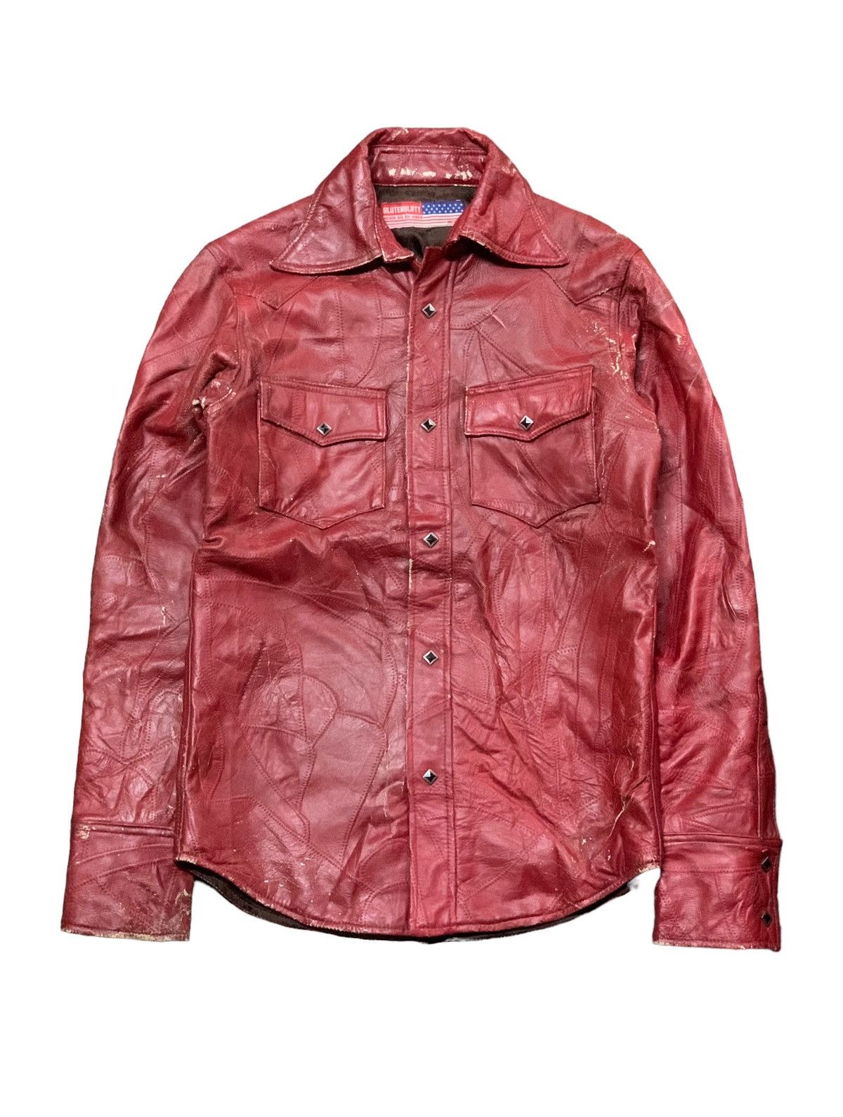 American Classics × Leather Jacket × Vintage ?70s/80s BLUTENBLATT 