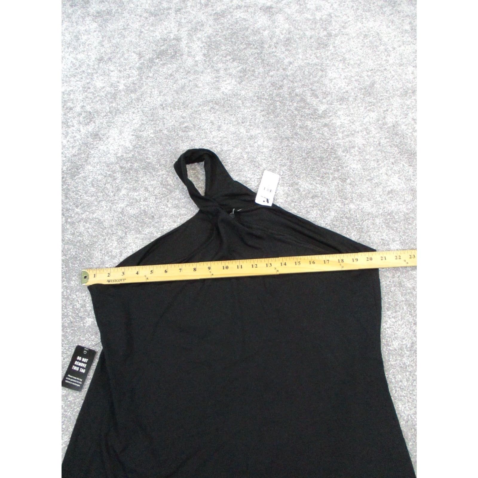 Express VINTAGE Express Women's Tank Top Sleeveless One Shoulder Black XL Casual Spring Summer Women Size XL / US 12-14 / IT 48-50 - 6 Thumbnail