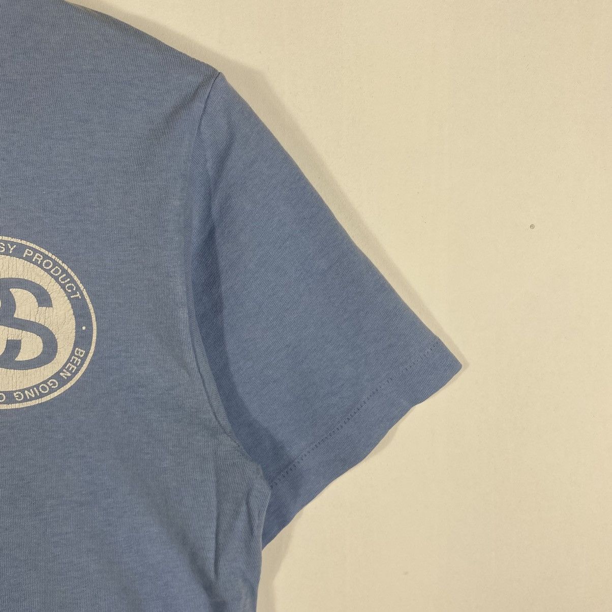 Stussy Vintage 90's STUSSY Logo Graphic Distressed Tee Shirt Size US S / EU 44-46 / 1 - 5 Thumbnail