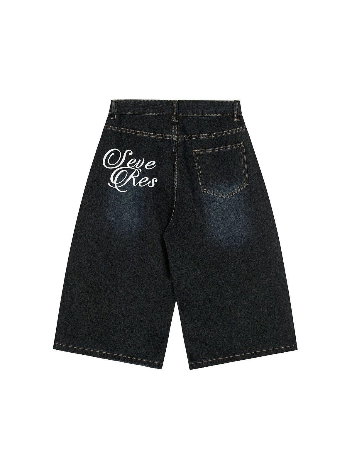 Japanese Brand Cleanfit Stitched Barrel Jorts Size ONE SIZE - 2 Thumbnail