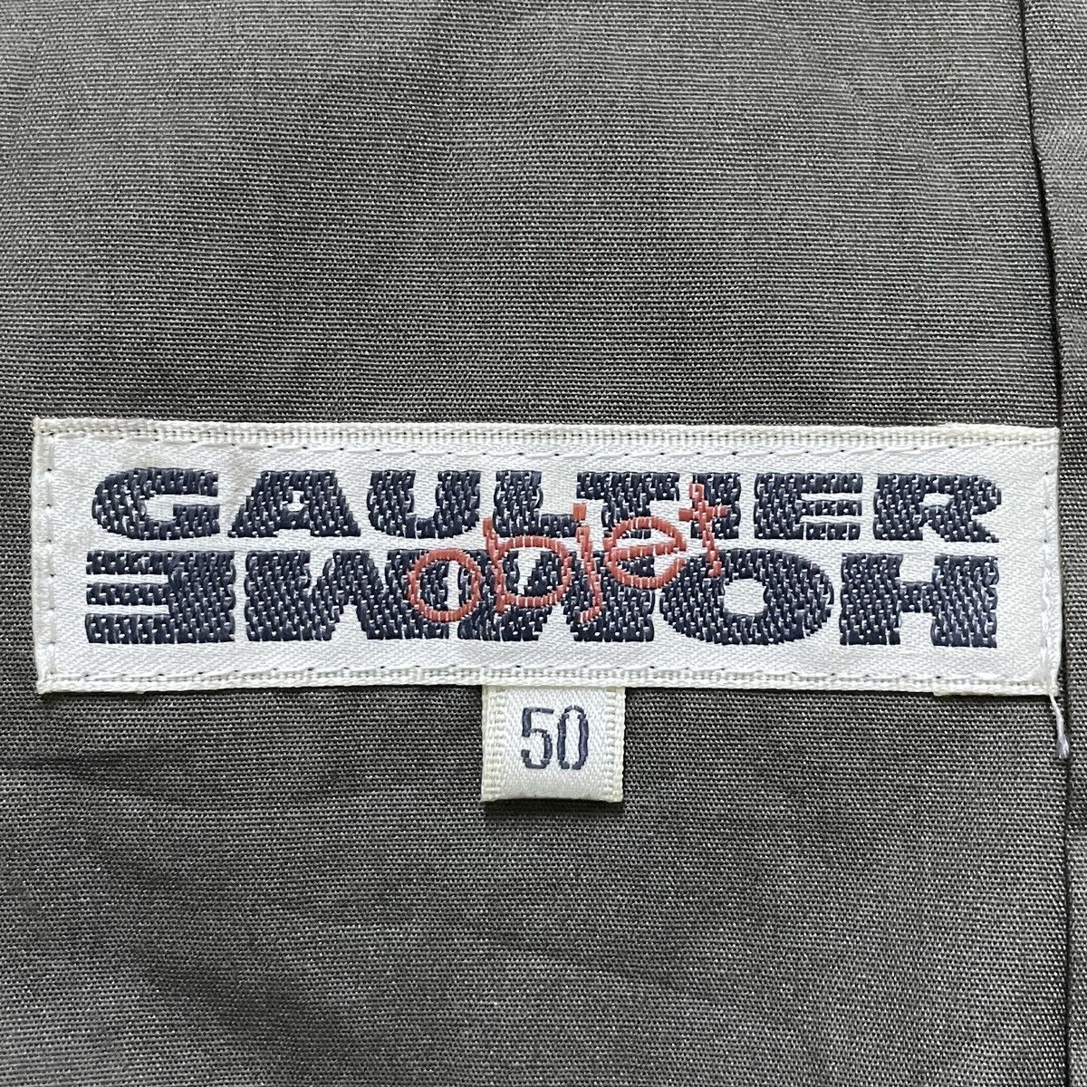 Gaultier Homme Objet Rare Vintage Gaultier Homme Objet Sleeveless Hoodie 2000s Size US M / EU 48-50 / 2 - 8 Thumbnail