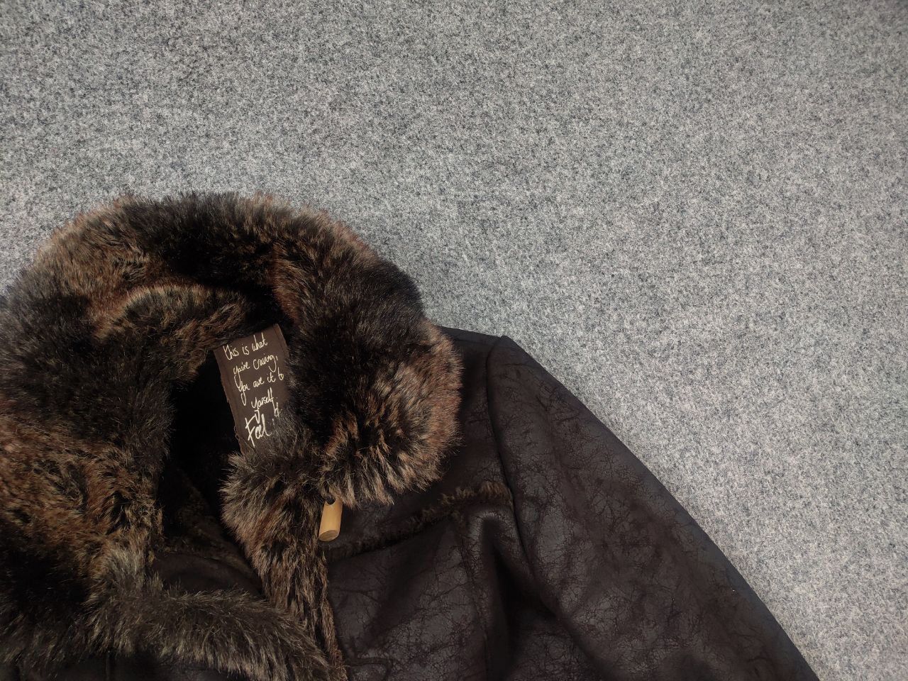 If Six Was Nine Vintage Swag Opium Y2K Hysteric Fur Coat Jacket Mixed LGB Size L / US 10 / IT 46 - 4 Thumbnail