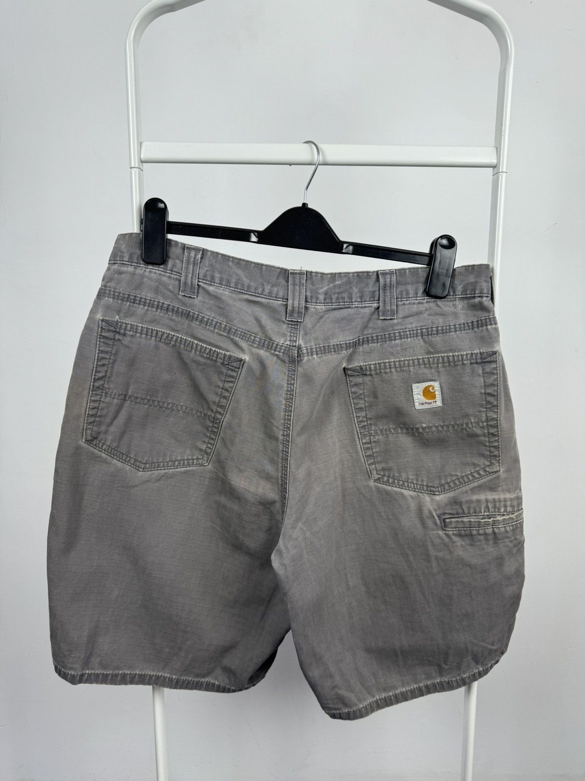 Carhartt Vintage Carhartt Cargo Faded Distressed Shorts Size US 36 / EU 52 - 2 Thumbnail