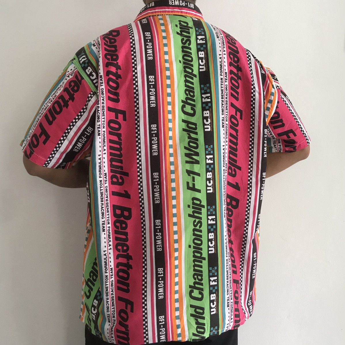 Formula 1 × United Colors Of Benetton Benetton Formula 1 World Championsip F-1 Shirt Size US XL / EU 56 / 4 - 2 Thumbnail