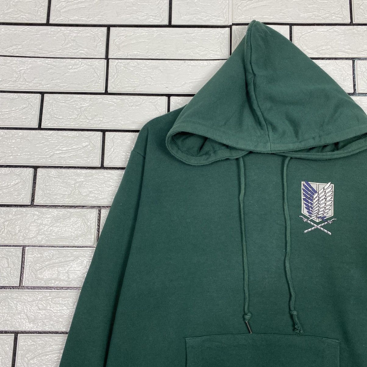 Japanese Brand Attack On Titan Hoodie Jacket Big Logo Design Size US M / EU 48-50 / 2 - 8 Thumbnail