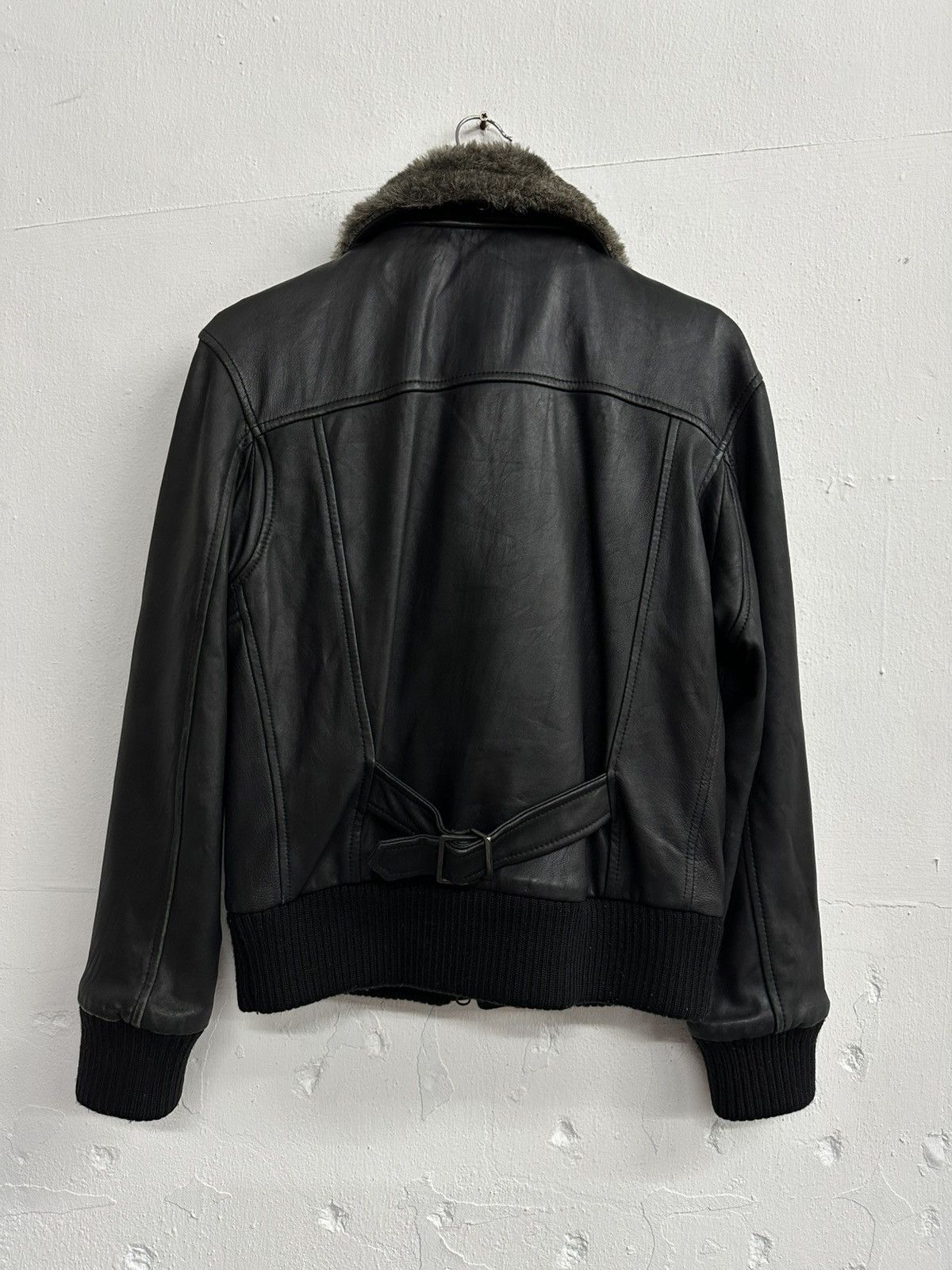 Silas RARE 🇯🇵SILAS Aviator Sheep Skin Leather Jacket Size US S / EU 44-46 / 1 - 9 Thumbnail