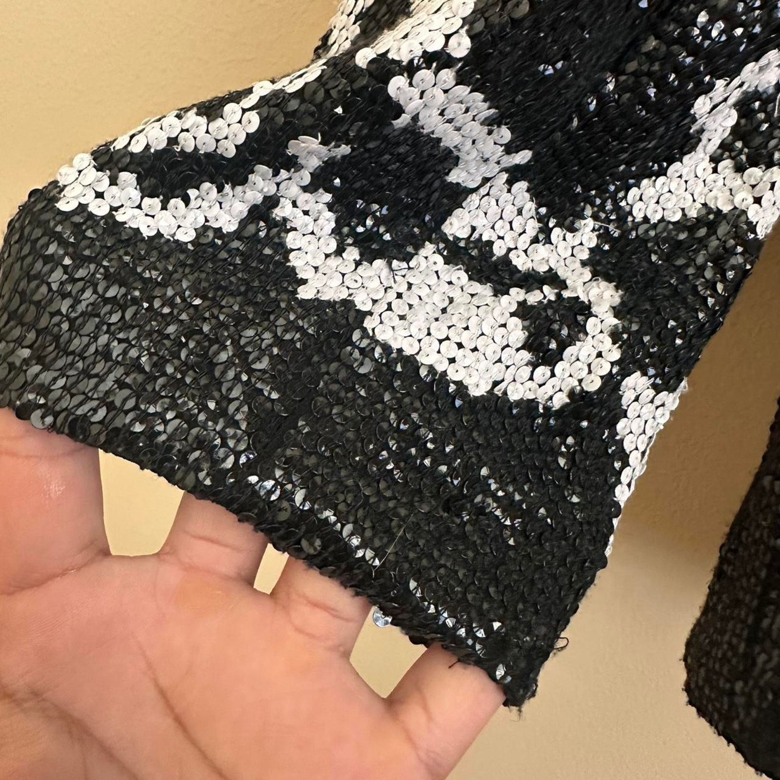 Armani × Vintage Vintage Armani Collezioni Sequin Jacket Size 10 Size L / US 10 / IT 46 - 4 Thumbnail