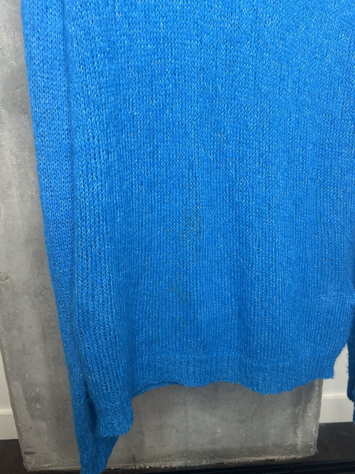 Enfants Riches Deprimes 2017 Alpaca Distressed Knit CAMPAIGN/RUNWAY GRAIL Size US XL / EU 56 / 4 - 8 Thumbnail