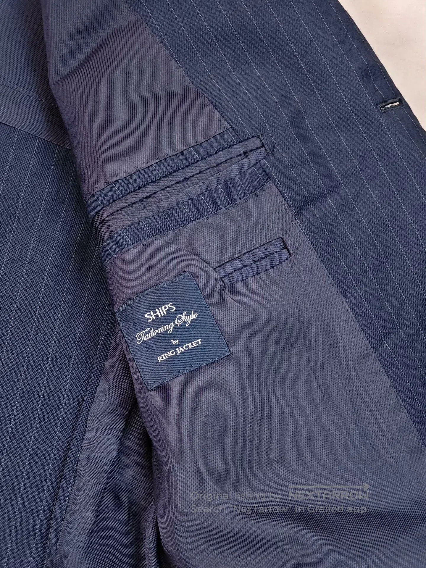Ring Jacket Japanese VBC Mohair Linen Suit Jacket. Size US S / EU 44-46 / 1 - 7 Thumbnail