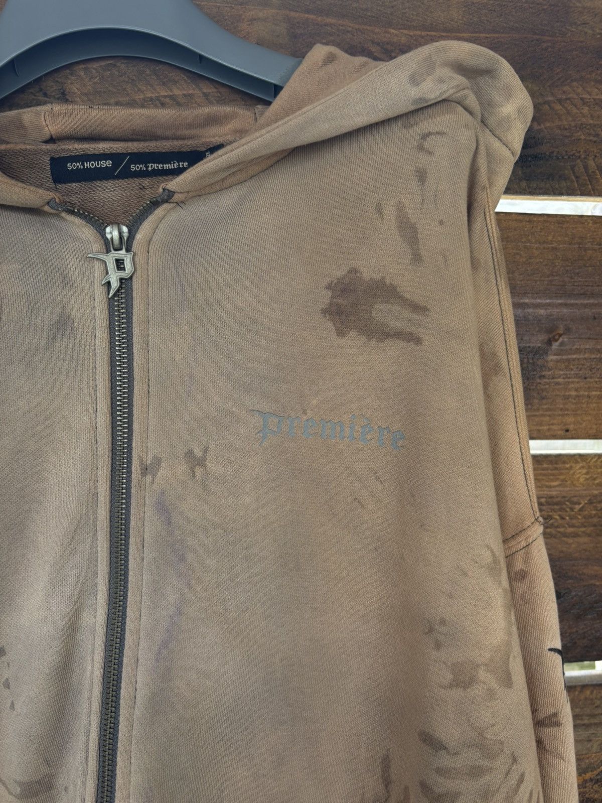 Other Distressed Zip Hoodie (House x Premiere) Size US M / EU 48-50 / 2 - 4 Thumbnail