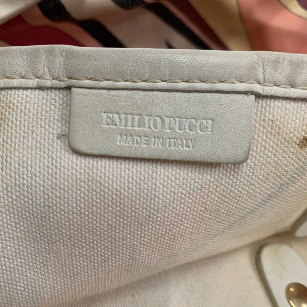 Emilio Pucci Authentic Emilio Pucci Small Tote Bag Size ONE SIZE - 13 Thumbnail