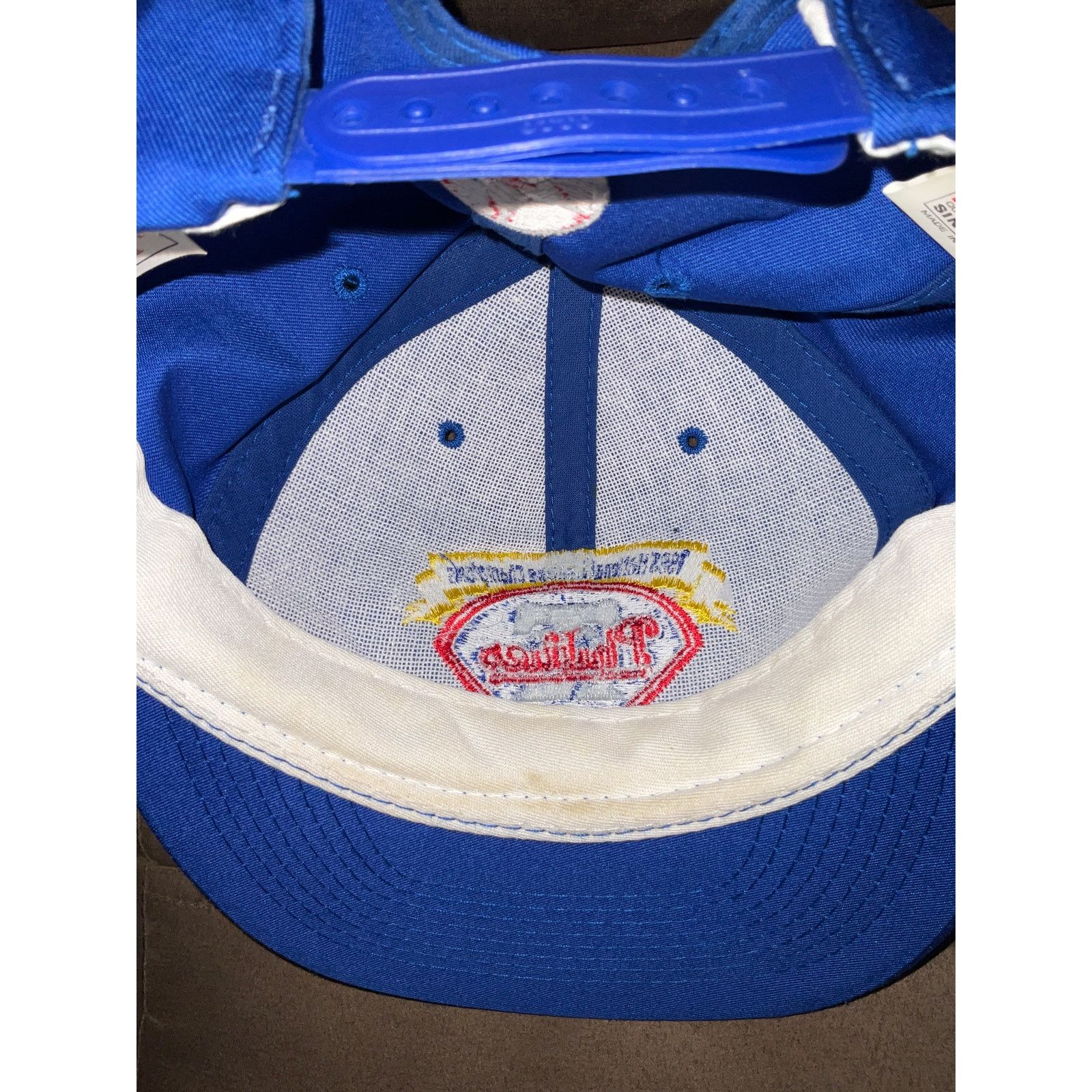 American Needle Vintage 1993 NLC MLB Philadelphia Phillies Snapback Cap Size ONE SIZE - 11 Thumbnail