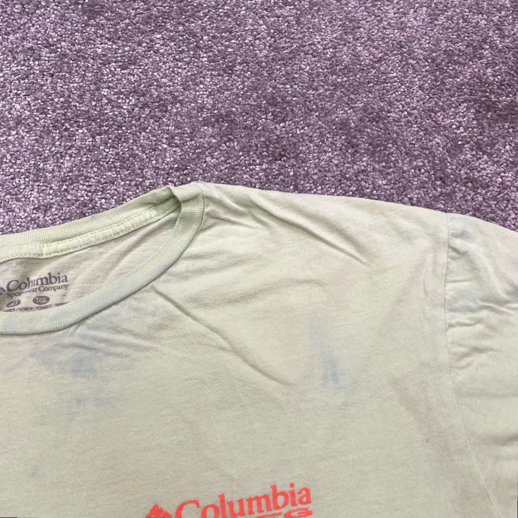 Vintage Columbia PFG Graphic T-Shirt Mens XLT Green Casual Tee Outdoor Short Sleeve Size US XL / EU 56 / 4 - 6 Thumbnail