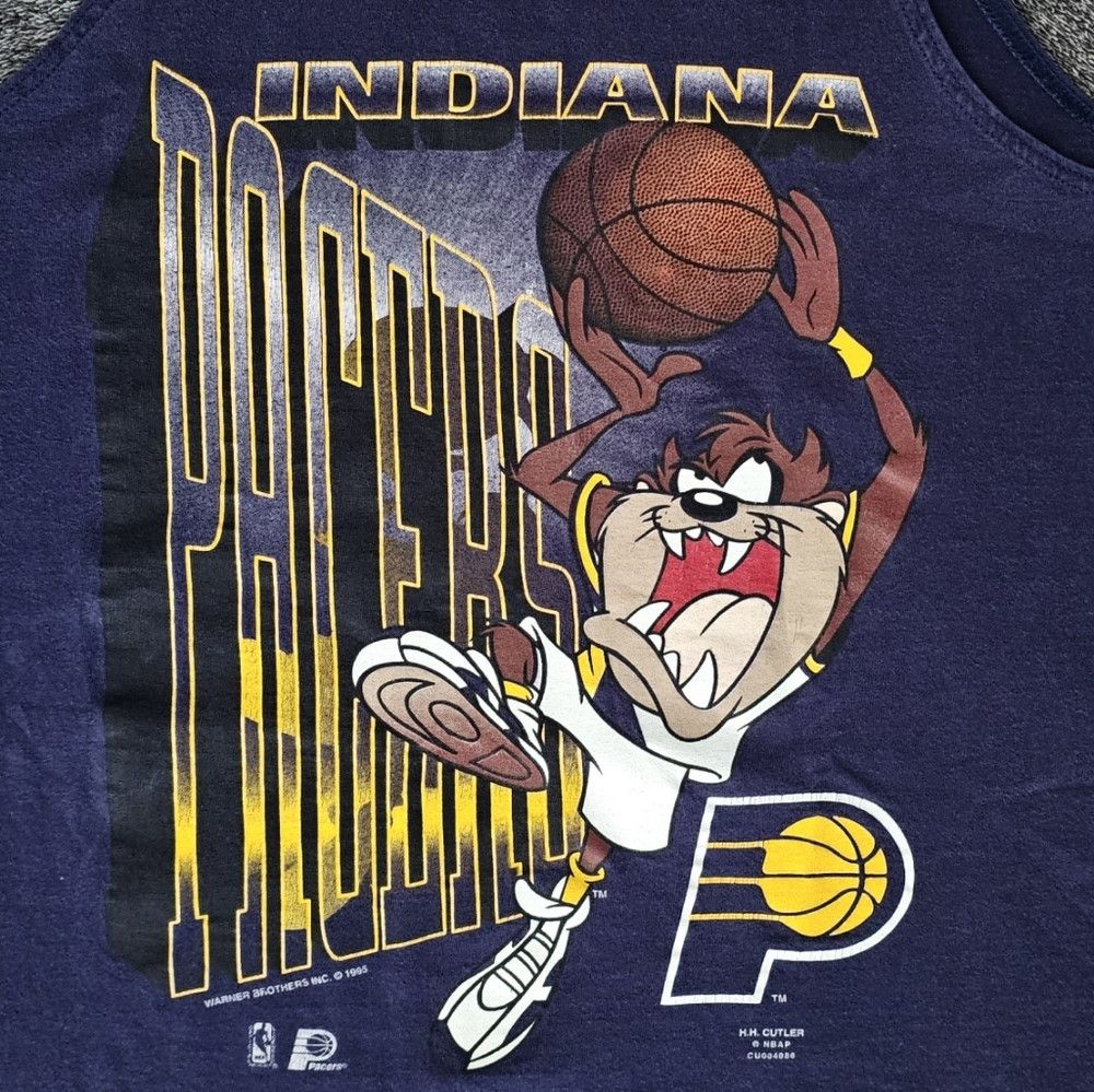 Delta Vintage 1995 Delta Men’s Tasmanian Devil Indiana Pacers Tan Size US M / EU 48-50 / 2 - 3 Thumbnail