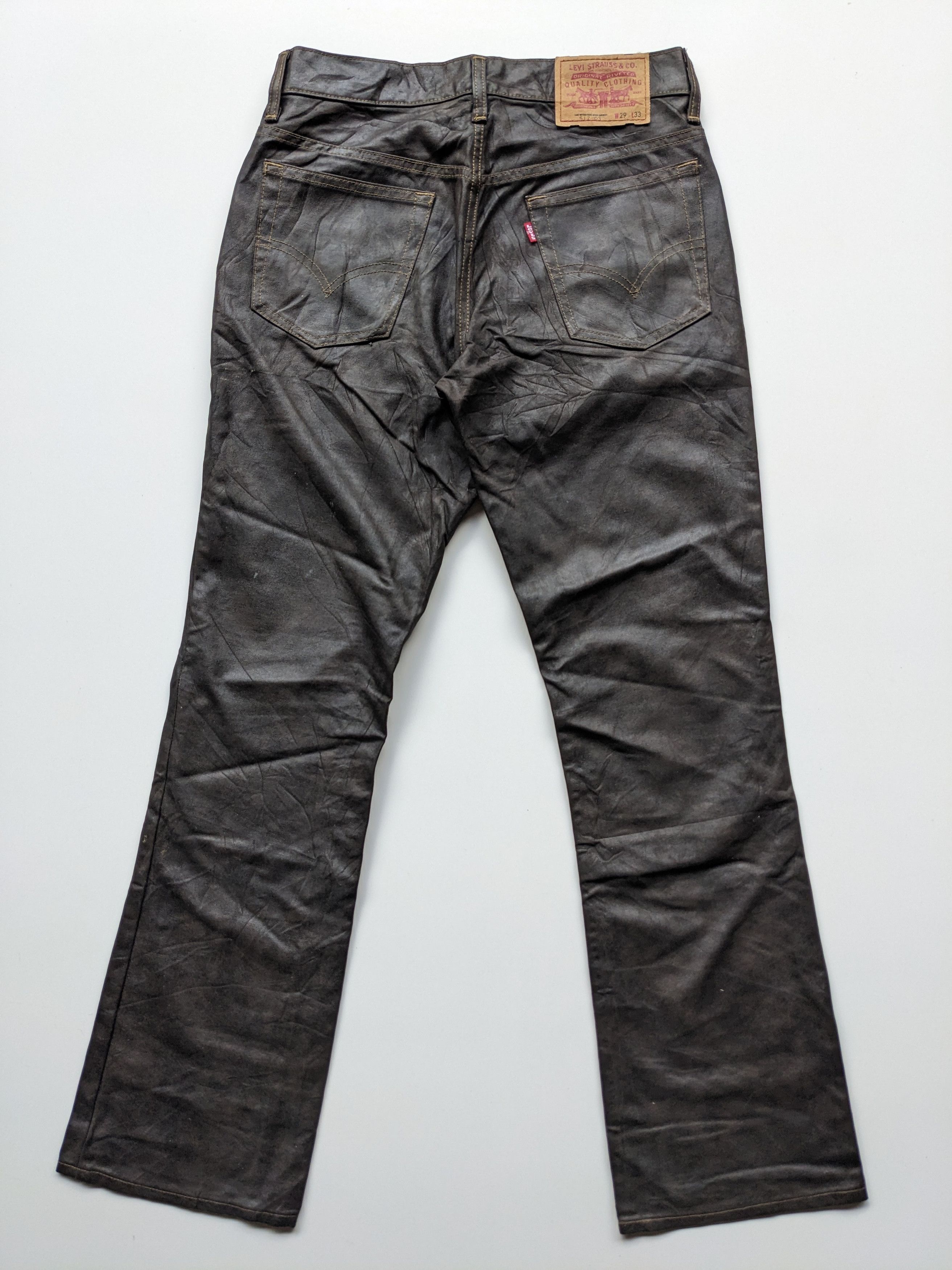 Levi's Vintage Levi's waxedf coating jeans Size US 29 - 2 Thumbnail