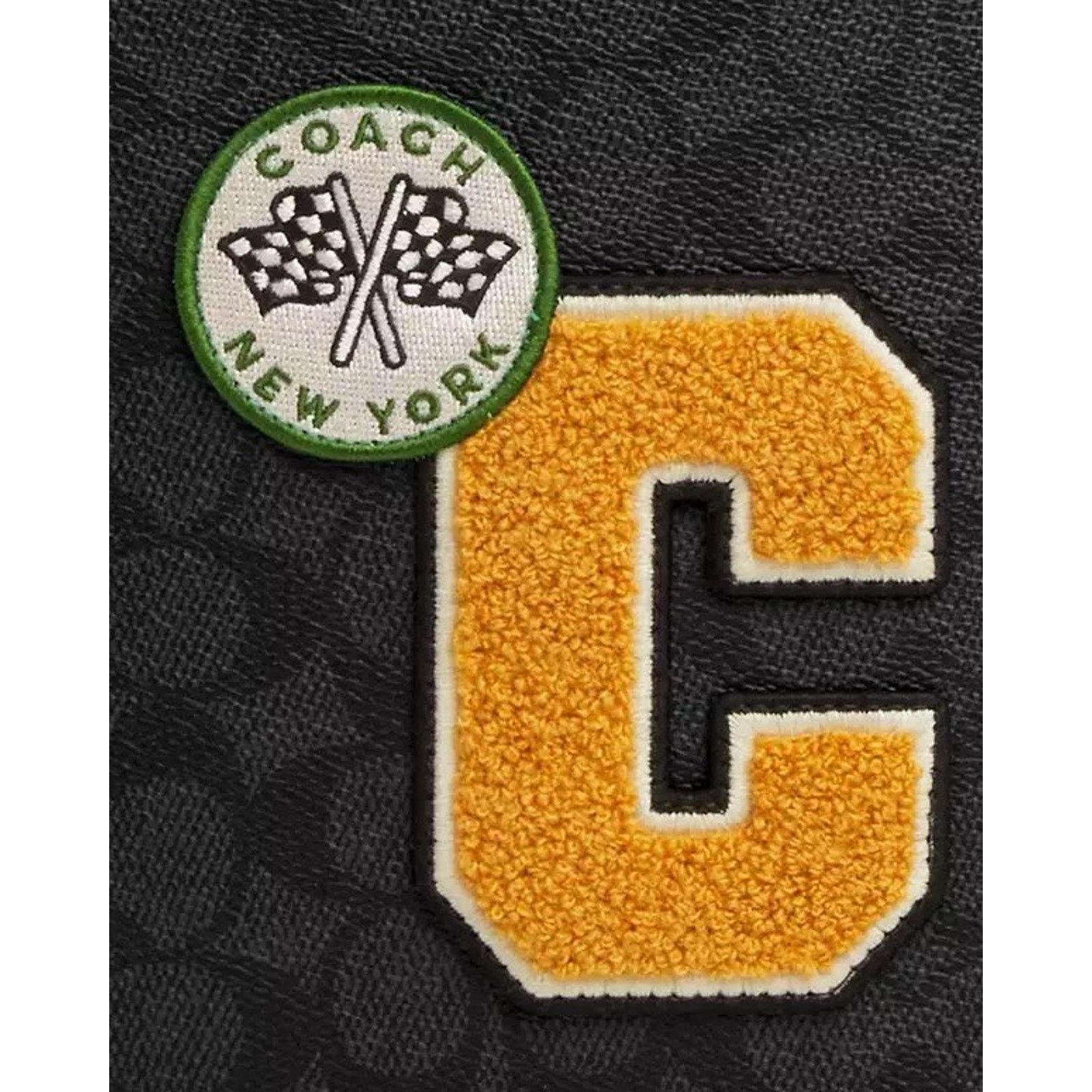 Coach NWT Coach Sullivan Pack Patch CY820 Charcoal Multi Size ONE SIZE - 9 Thumbnail
