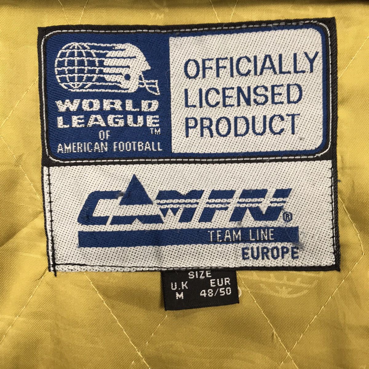 NFL Vintage NFL London Monarchs World League Bomber Jacket Size US M / EU 48-50 / 2 - 9 Thumbnail