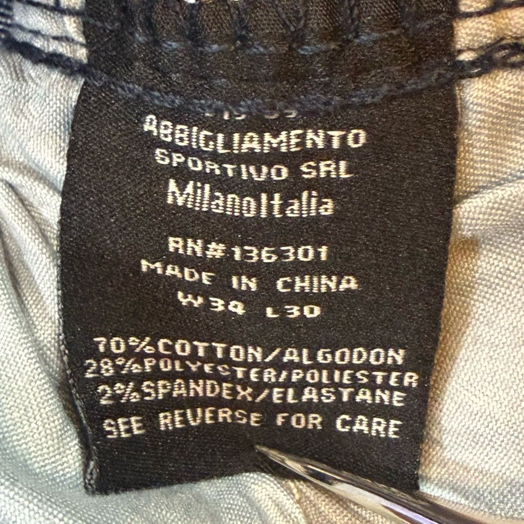 Z Brand V19-69 Men’s W34 L30 Moto Panel Jeans Blue Size US 34 / EU 50 - 4 Thumbnail