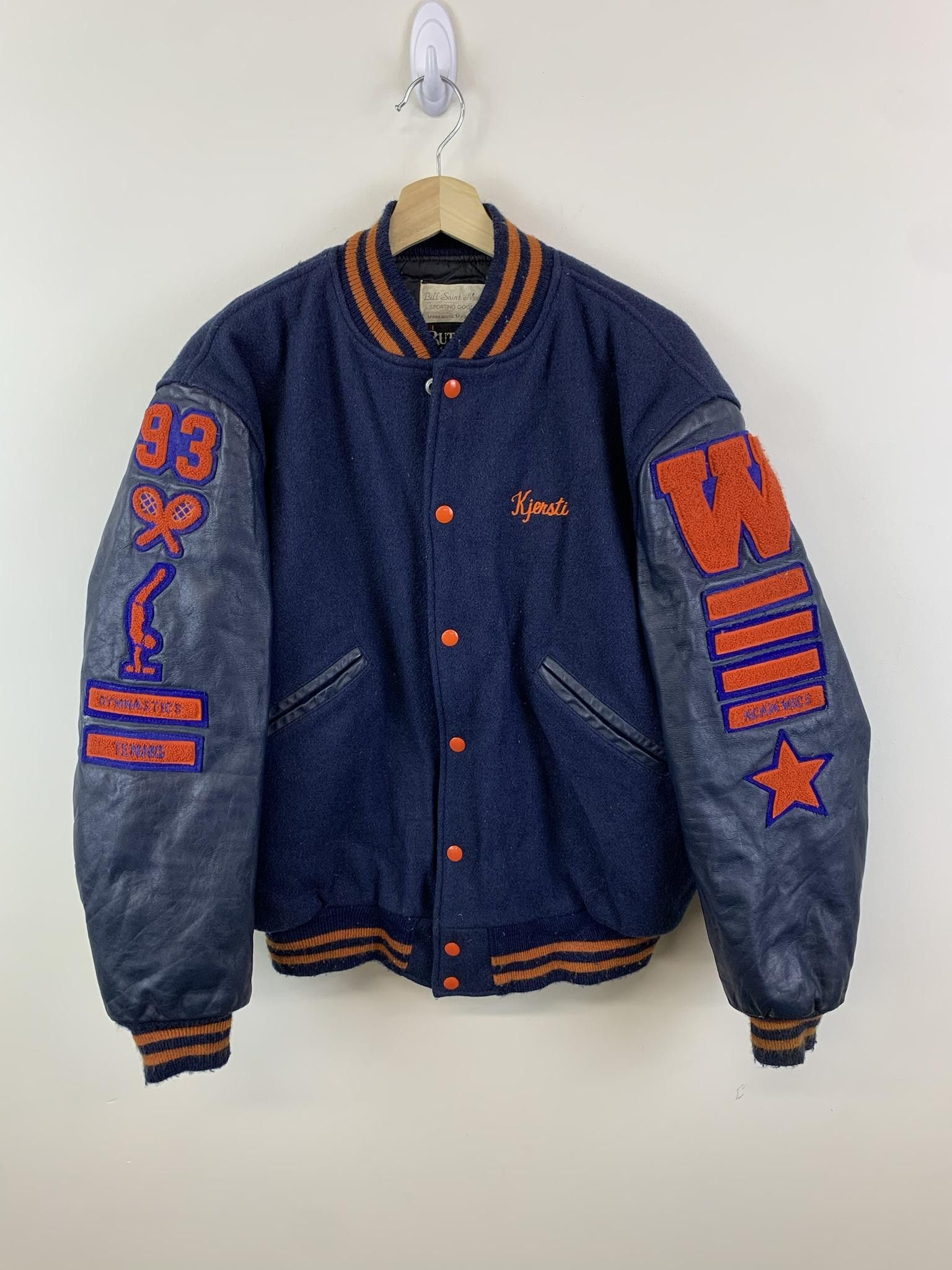 Blue Varsity Jacket | Grailed