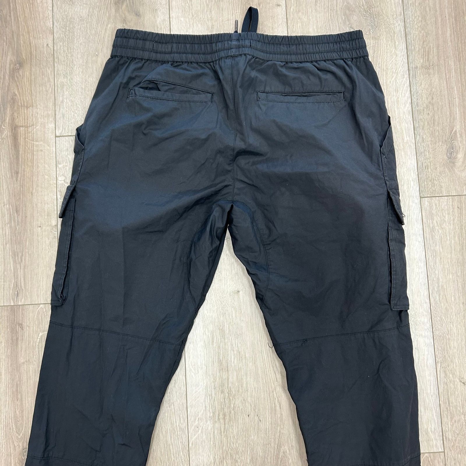 Pacsun Pacsun Black Cargo Pants Bottoms size Large L B19 Size US 34 / EU 50 - 5 Thumbnail