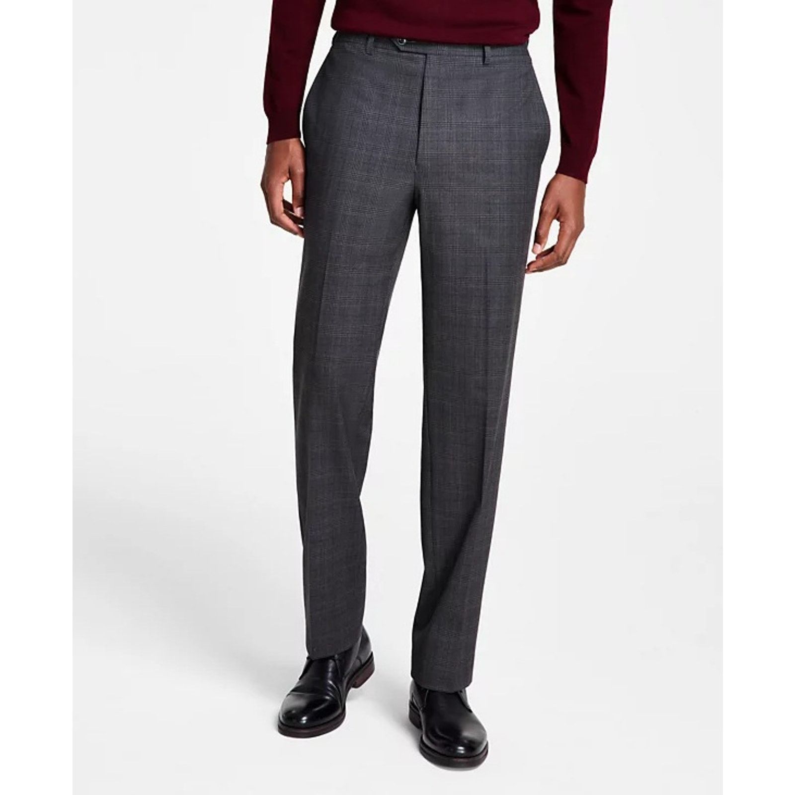 Michael Kors Michael Kors Men's Plaid Dark Grey Dress Pants Size 42W 32L Size US 42 / EU 58 - 1 Thumbnail