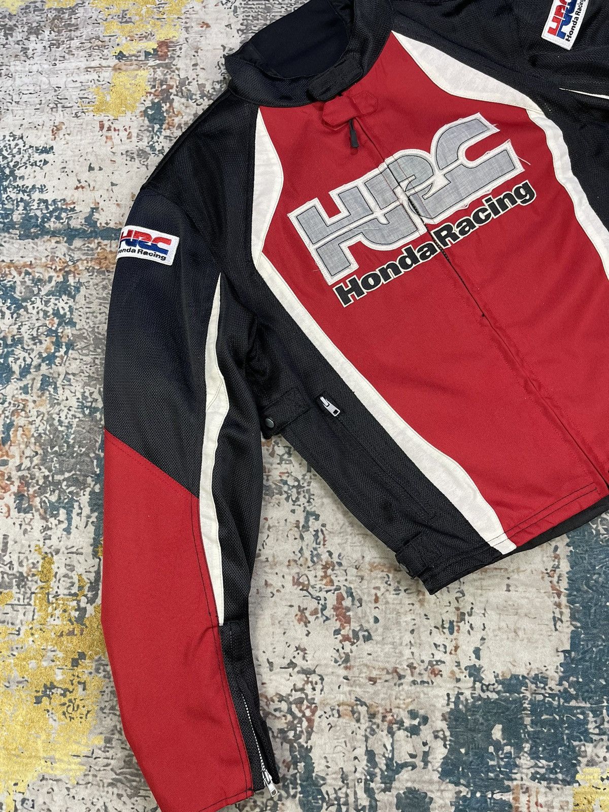 Honda HRC Honda Racing Motorcycle Biker Jackets Size US M / EU 48-50 / 2 - 6 Thumbnail