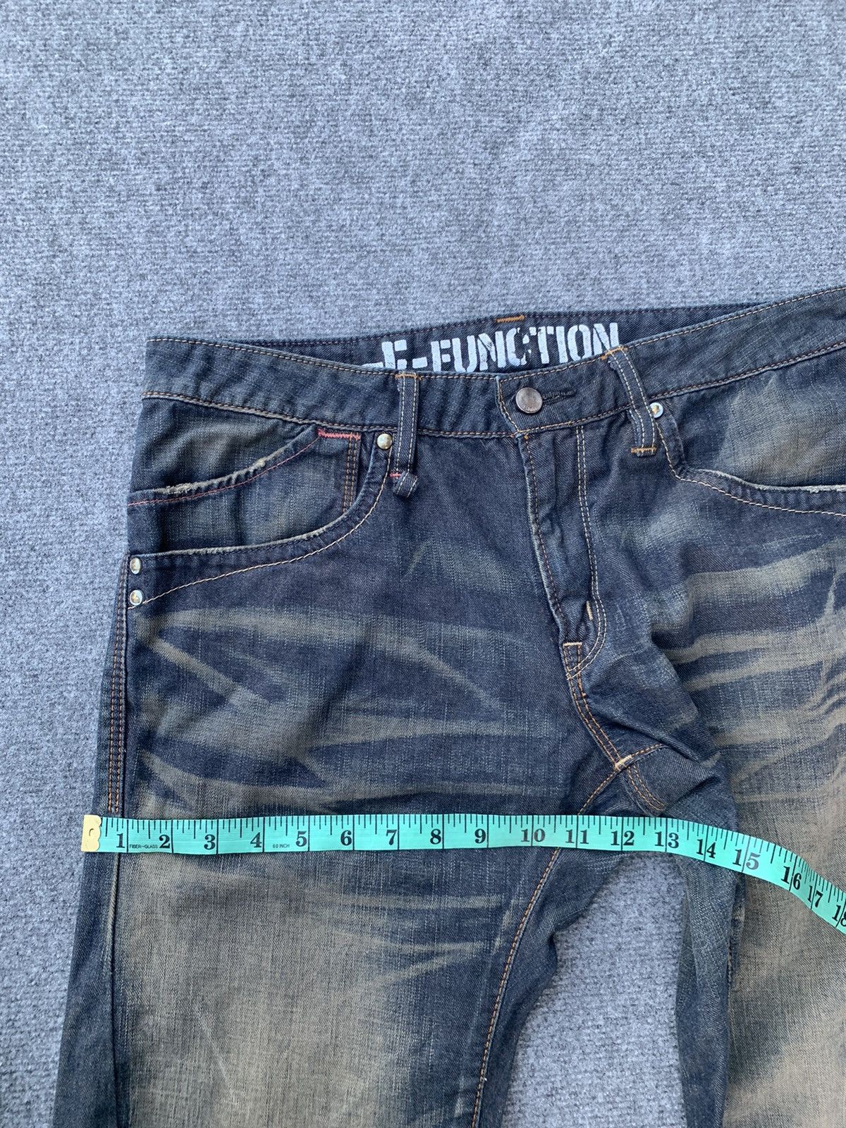 Edwin Edwin E-Function 3D Curved Leg Denim Jeans Archival Y2K Size US 33 - 8 Thumbnail