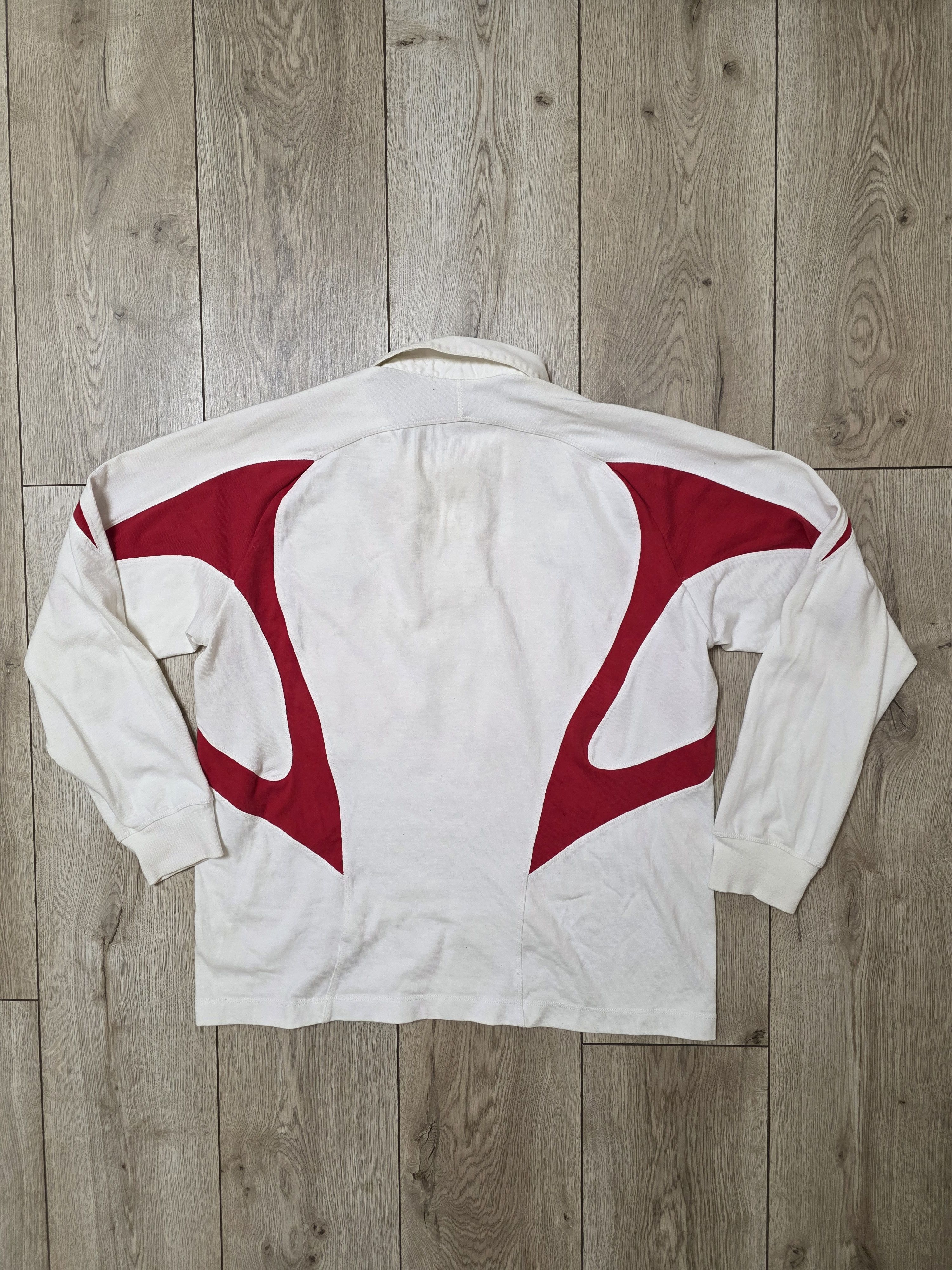 Nike ENGLAND RUGBY JERSEY VINTAGE LONG NIKE SHIRT RUGBY JERSEY Size US L / EU 52-54 / 3 - 2 Thumbnail
