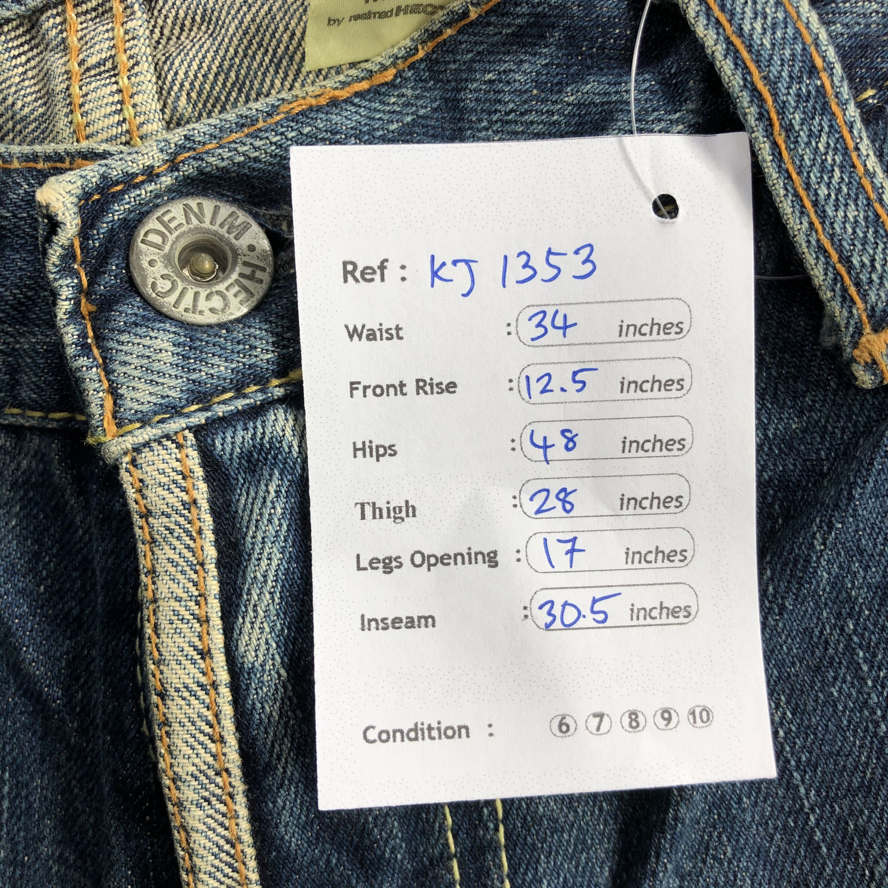 MasterPiece Master Piece x Mad Hectic Baggy Jeans Size US 34 / EU 50 - 11 Thumbnail