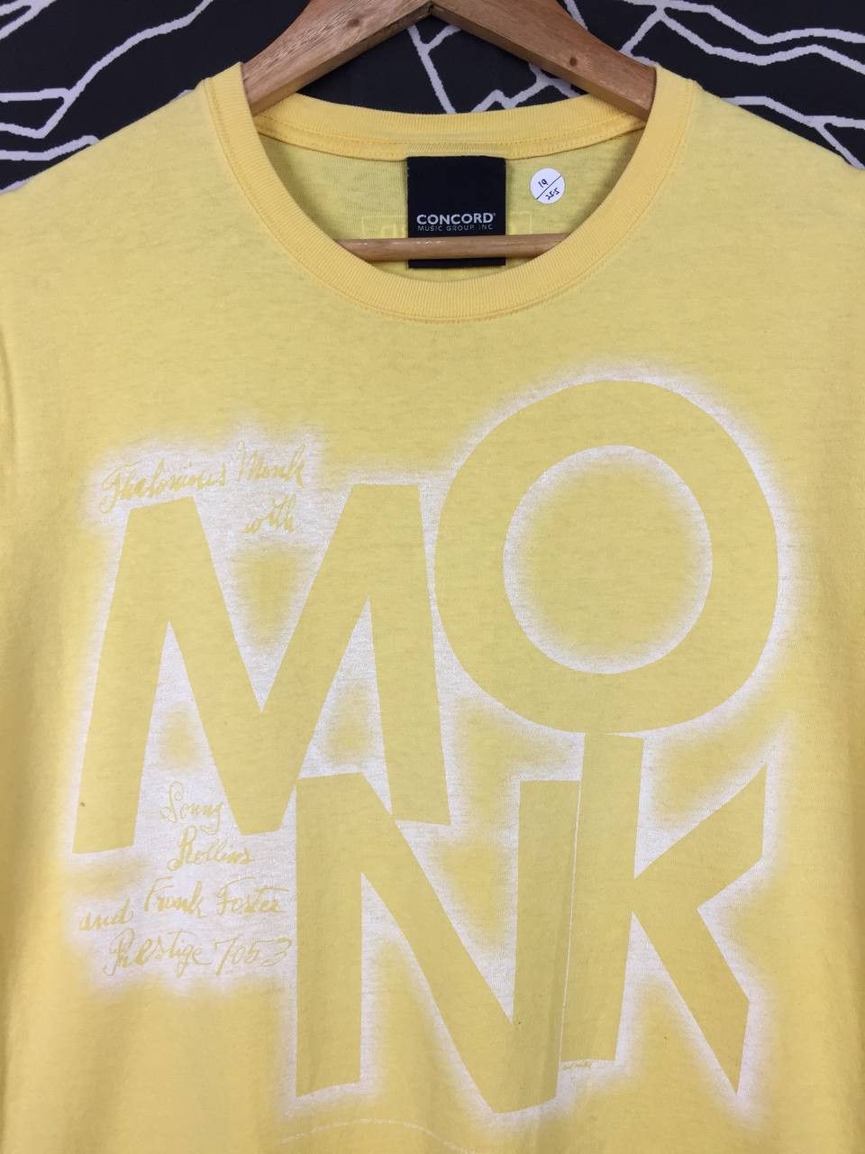 Band Tees × Rap Tees × Vintage Concord Music Group Thelonious Monk Jazz Music Tee Size US M / EU 48-50 / 2 - 3 Thumbnail