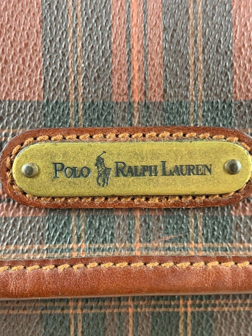 Polo Ralph Lauren Vintage Polo Ralph Lauren Tartan Plaid Messenger Bag Size ONE SIZE - 9 Thumbnail