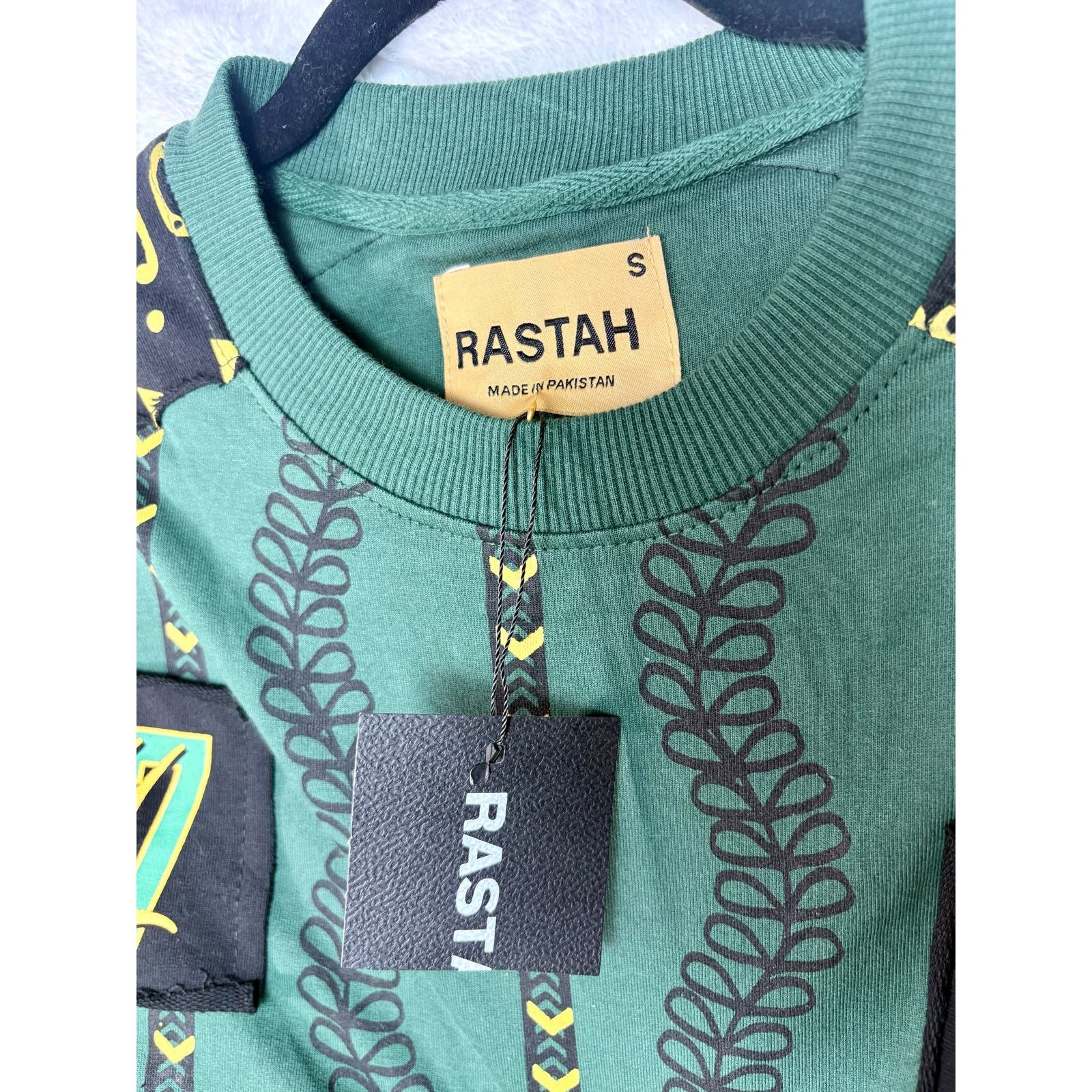 Other NEW Rastah Premium Cotton Fleece Short Sleeve - OS Small Size US S / EU 44-46 / 1 - 4 Thumbnail