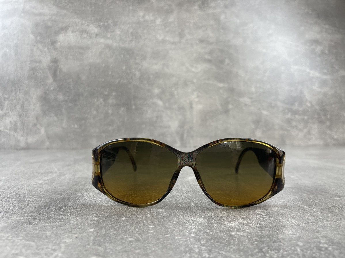 Christian Dior Monsieur × Vintage 90s Christian Dior Gradient Lens Peacock Frame Sunglasses Size ONE SIZE - 4 Thumbnail
