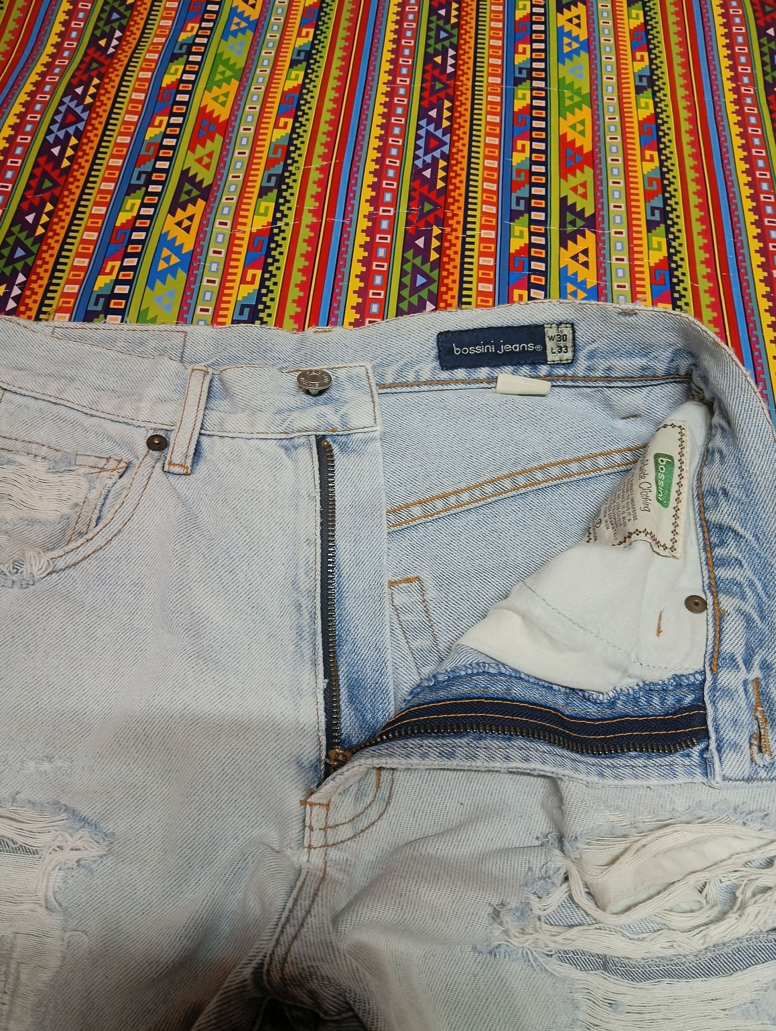 Other distressed denim bossinni jeans brand Size US 30 / EU 46 - 7 Thumbnail